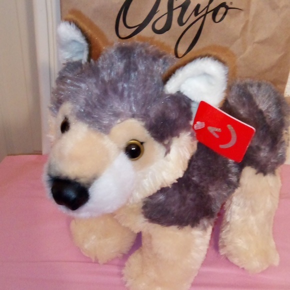 Wolf Stuffed Animal - Picture 3 of 12